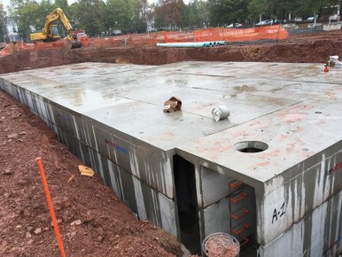 Precast Storm Water Detention System