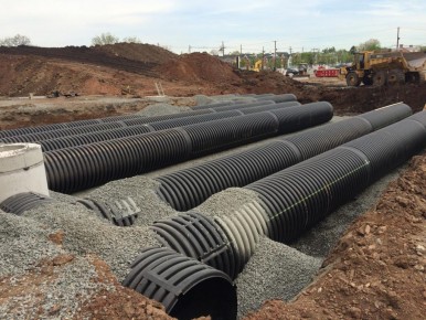 HDPE Storm Water detention system